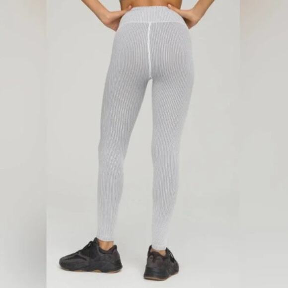 GOOD AMERICAN Seamless Core Power Ribbed Leggings Size Large - XL NWT Brand NEW - Picture 3 of 16